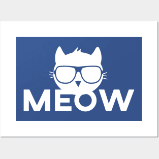 CATS MEOW Posters and Art